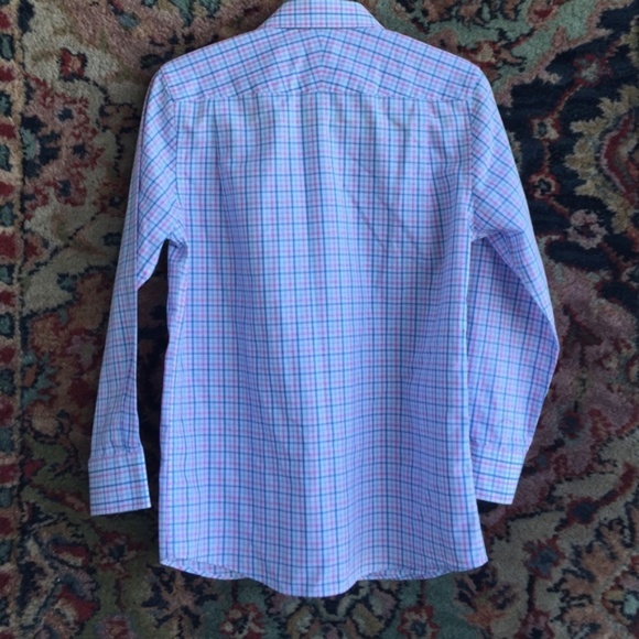 Nordstrom Button Down Boys Plaid - Picture 3 of 5